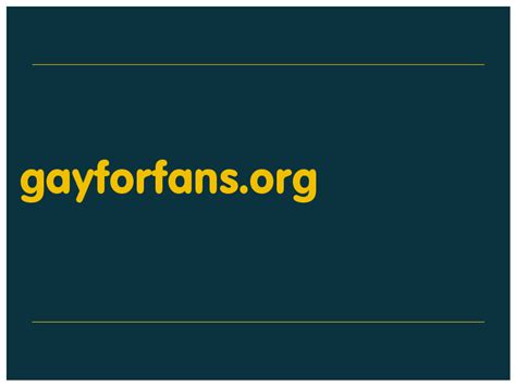 gayforfan|GayForFans .